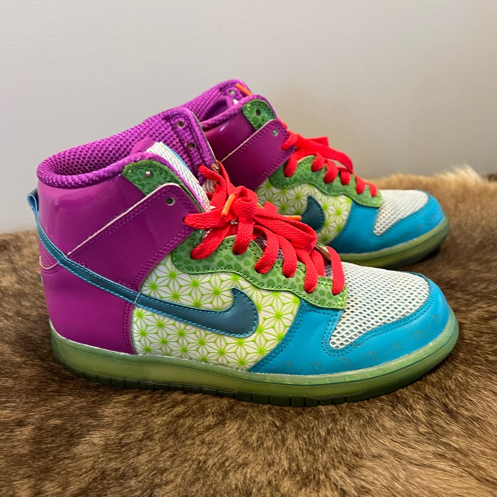 Nike Dunk High Skinny DB Doernbecher 2011 Warang Rare Limited Edition - Picture 4 of 15